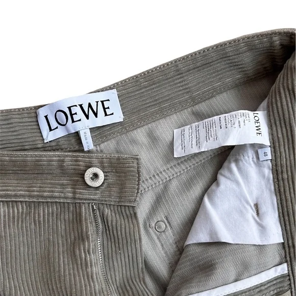 Loewe Corduroy Workwear PantsTrousers